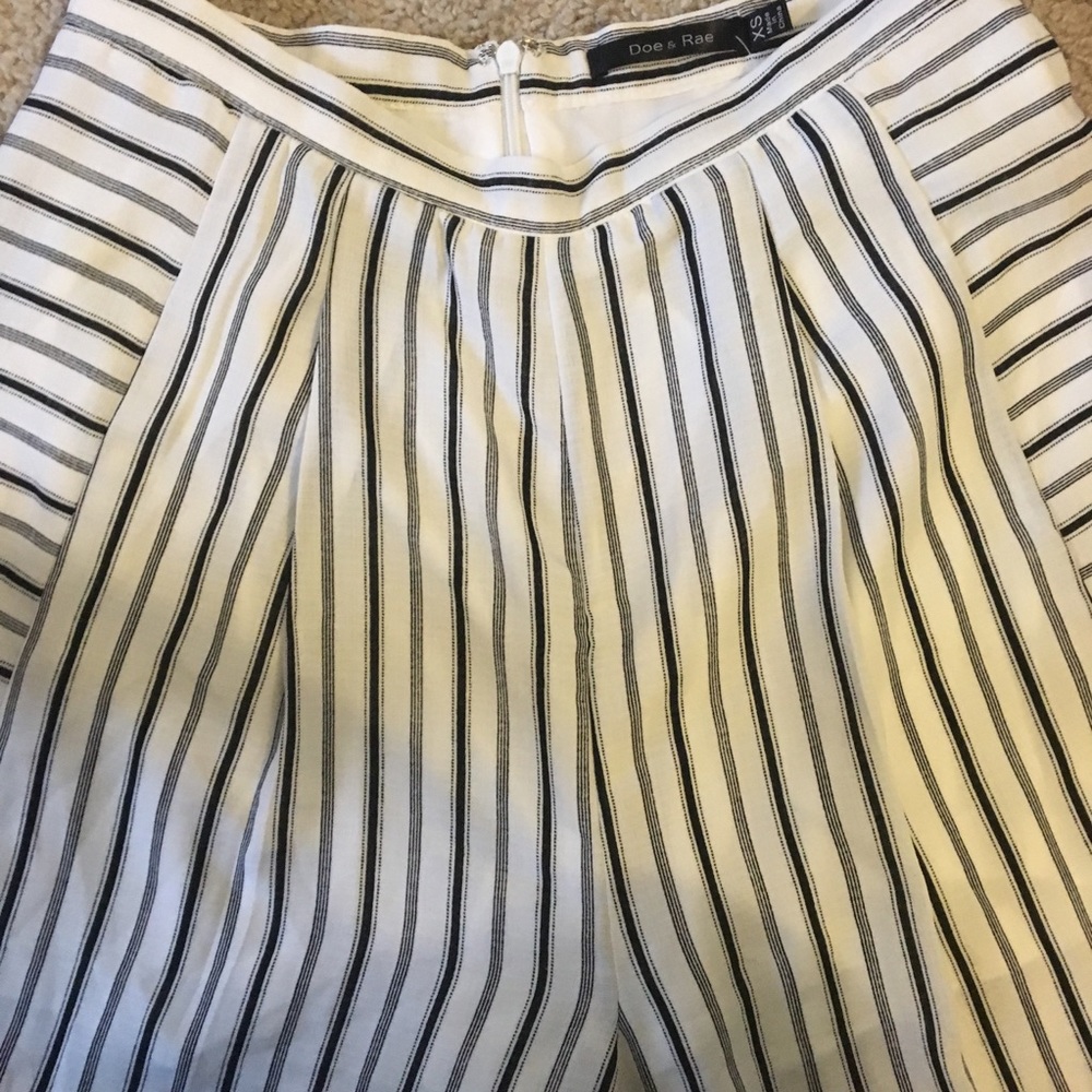 Doe & Rae Stripped Culottes - Picture 3 of 7